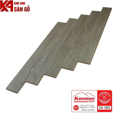 Sàn Gỗ Công Nghiệp 12MM KOSMOS-KB 1883